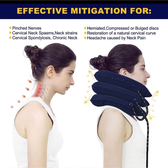 Cervical Neck Traction Device/BLUE - Picture 10 of 14